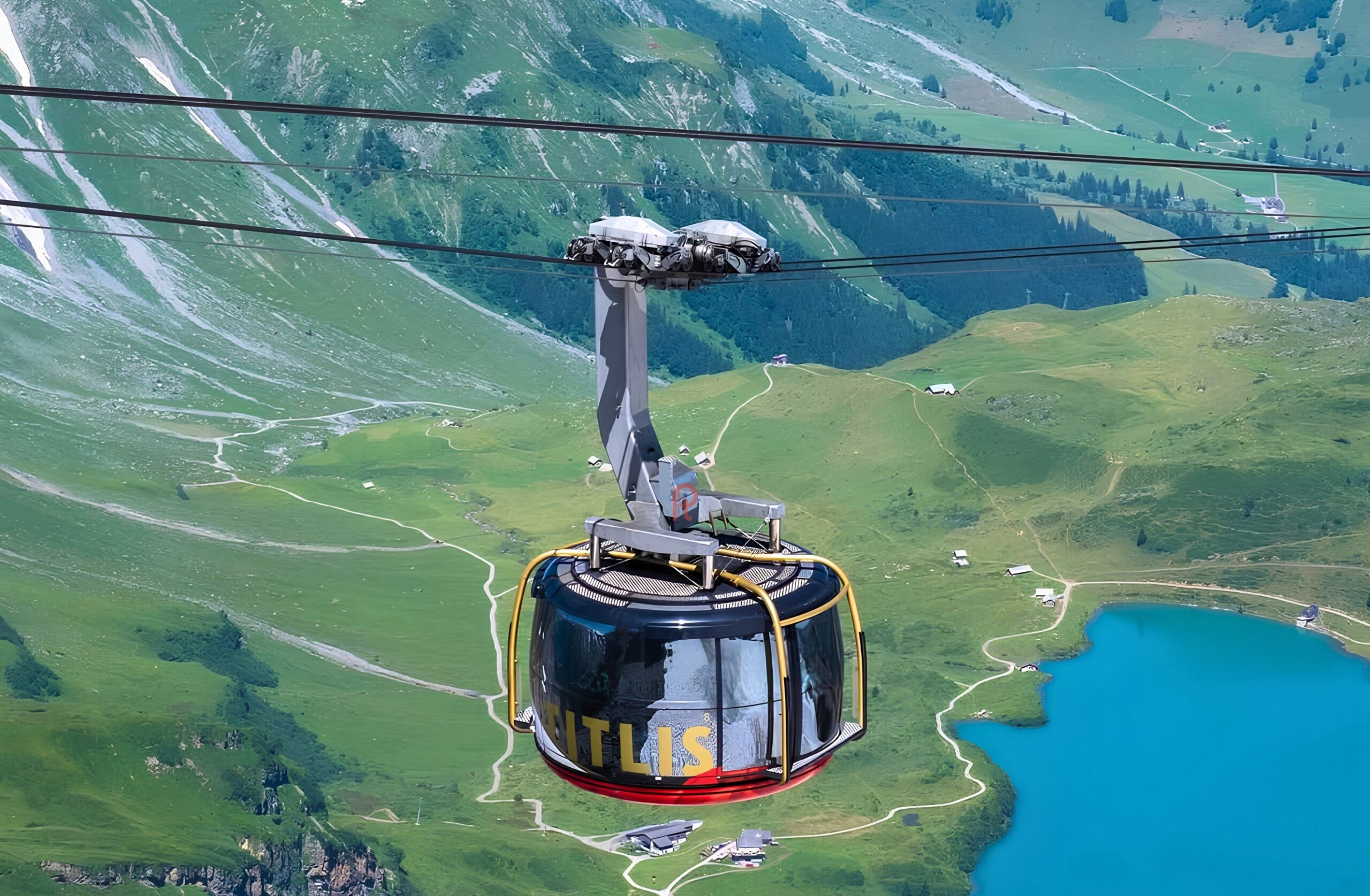 Trải nghiệm cáp treo tại Titlis